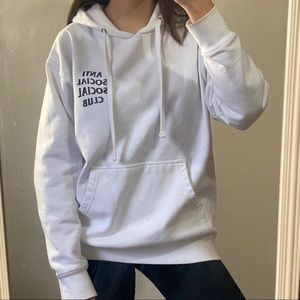 Anti Social Social Club White Hoody